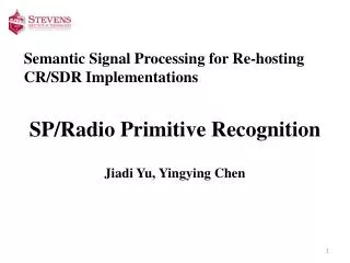 Semantic Signal Processing for Re-hosting CR/SDR Implementations