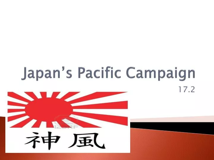 japan s pacific campaign