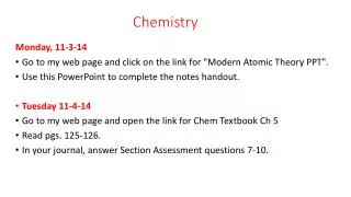 Chemistry