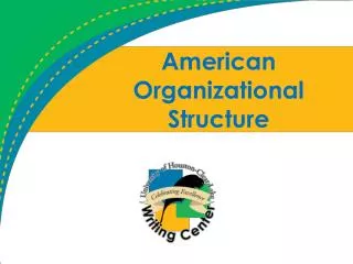 American Organizational Structure