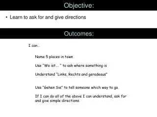 Objective: