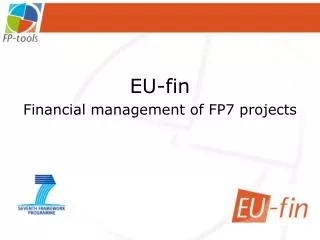 EU-fin Financial management of FP7 projects
