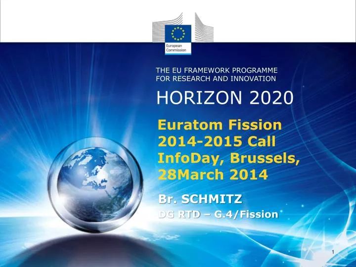 euratom fission 2014 2015 call infoday brussels 28march 2014