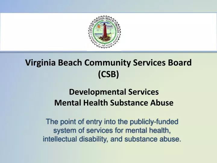 virginia beach community services board csb