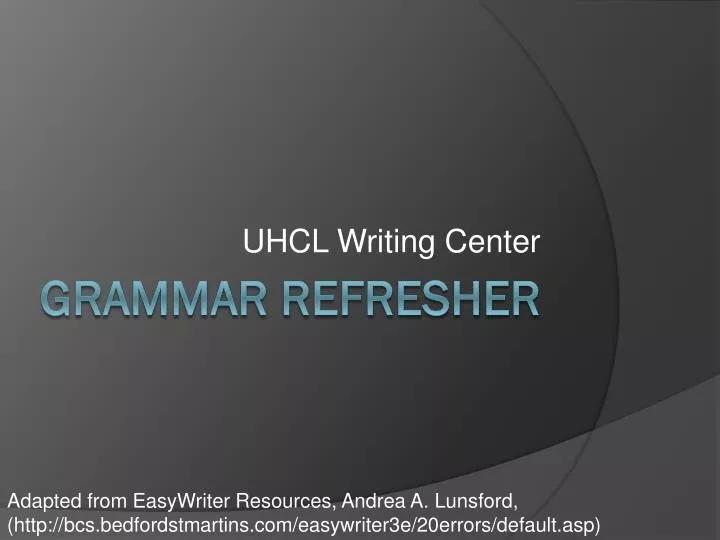 uhcl writing center