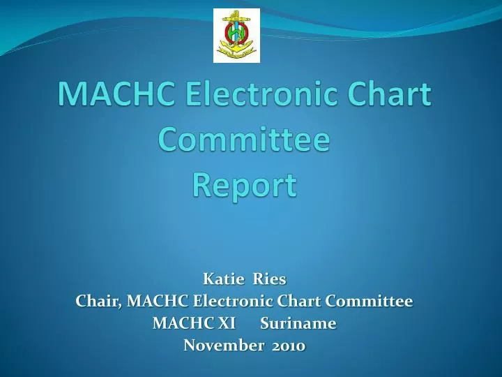 machc electronic chart committee report