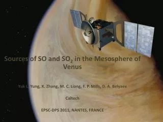 Sources of SO and SO 2 in the Mesosphere of Venus