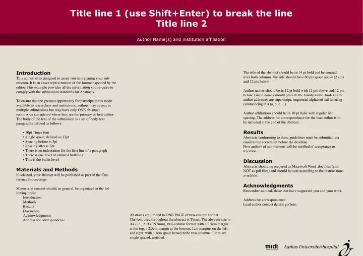 title line 1 use shift enter to break the line title line 2