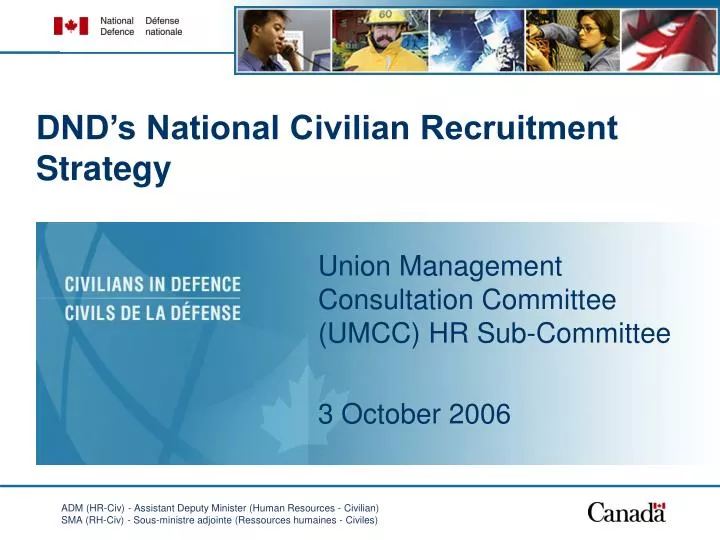 dnd s national civilian recruitment strategy