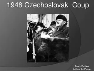 1948 Czechoslovak Coup
