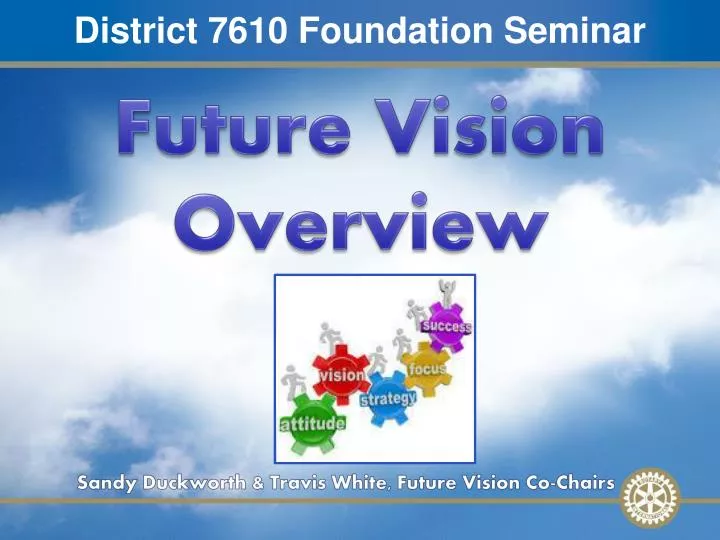 district 7610 foundation seminar