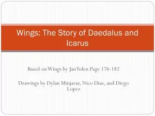 Wings: The Story of Daedalus and Icarus