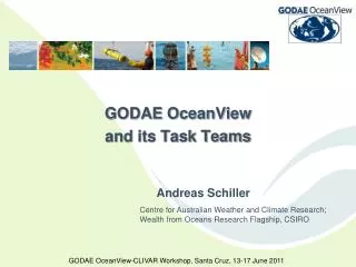 GODAE OceanView and its Task Teams