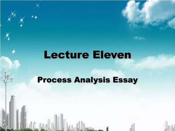 lecture eleven