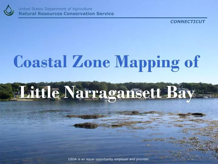 coastal zone mapping of little narragansett bay