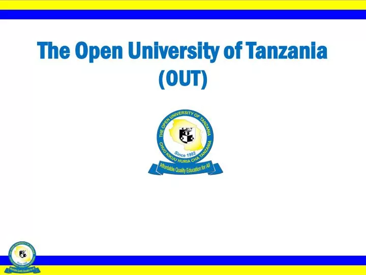 the open university of tanzania out
