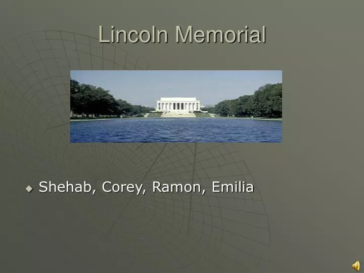 lincoln memorial