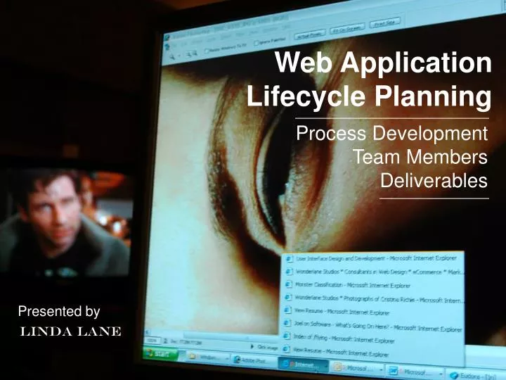 web application lifecycle planning