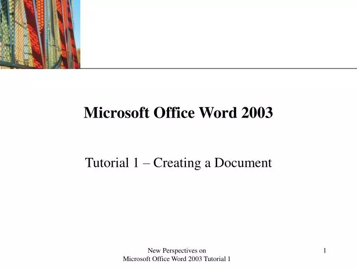 microsoft office word 2003
