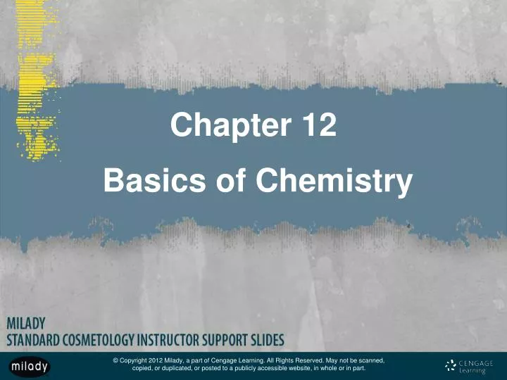 chapter 12 basics of chemistry