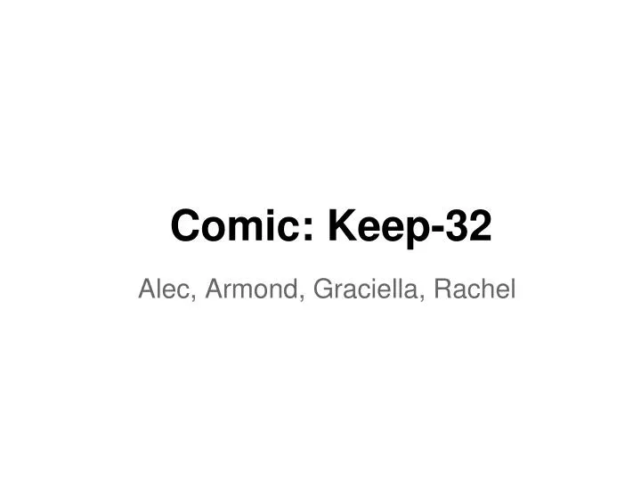 comic keep 32