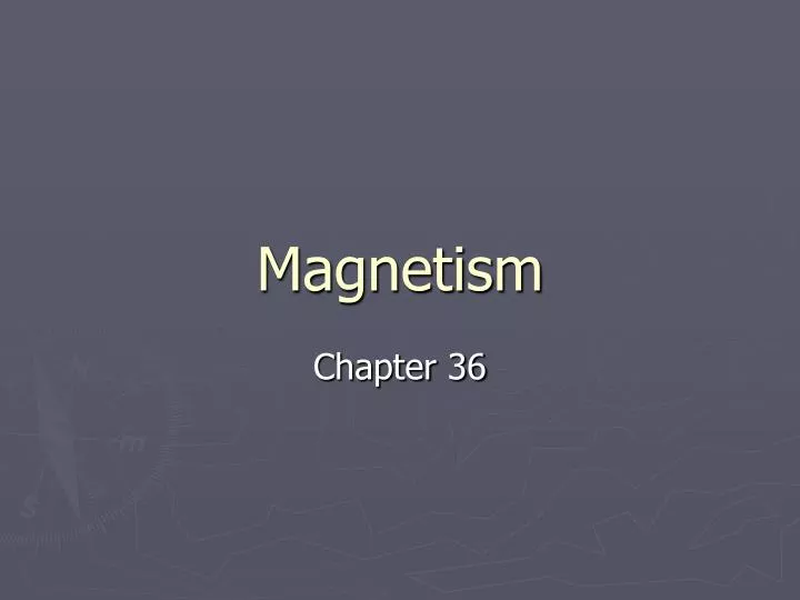 magnetism