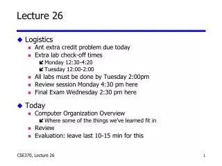 lecture 26