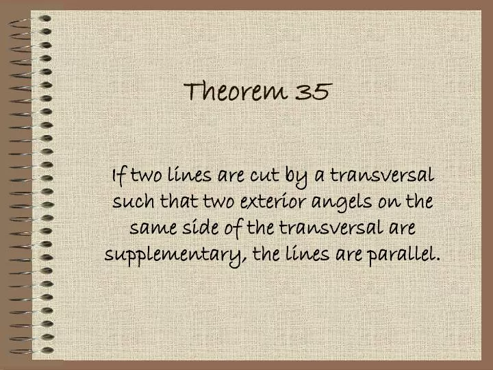 theorem 35