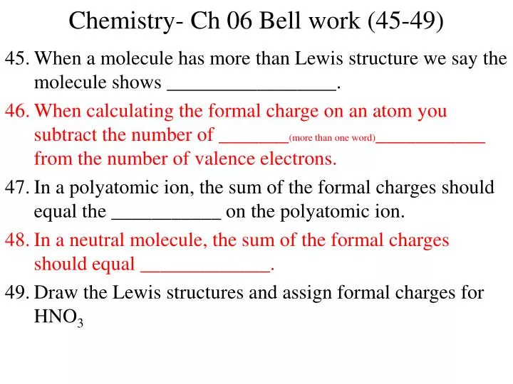 chemistry ch 06 bell work 45 49