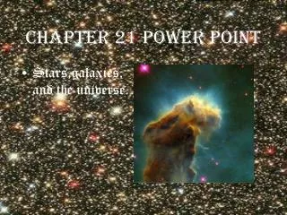 Chapter 21 power point