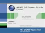 Centralized Resource Hub for Web Services Security Research - slide 1