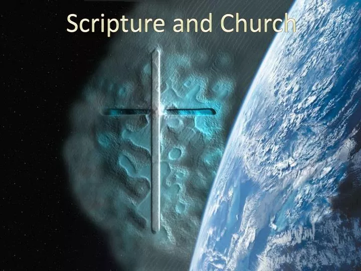 scripture and church