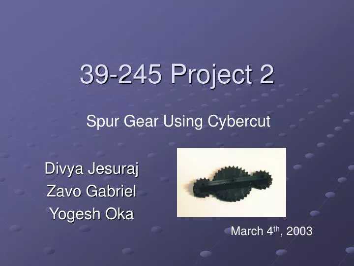 39 245 project 2