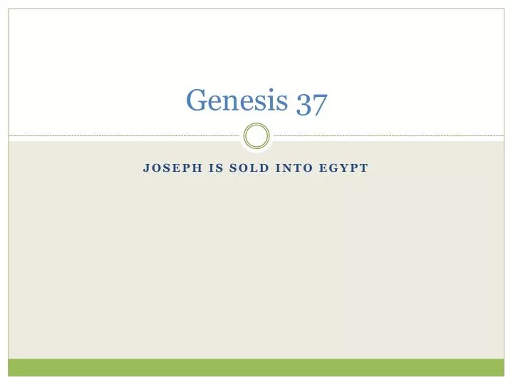 genesis 37