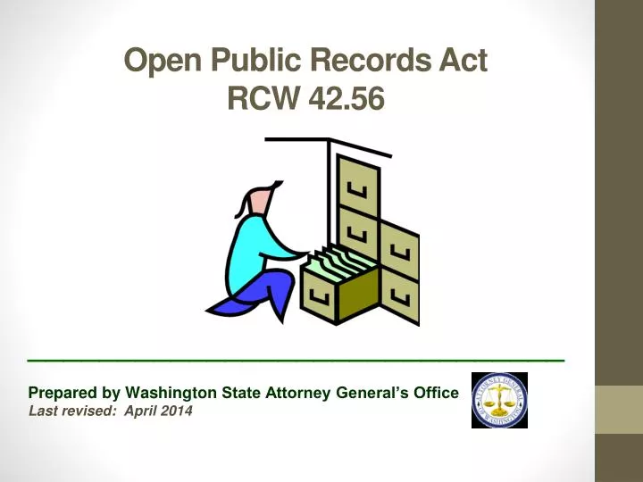 open public records act rcw 42 56