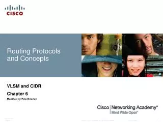 Routing Protocols and Concepts