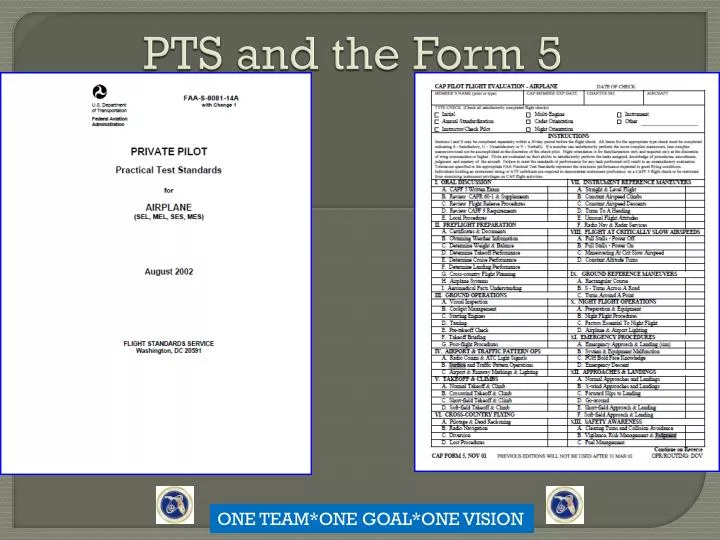 pts and the form 5