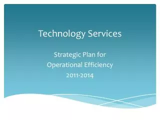 technology services