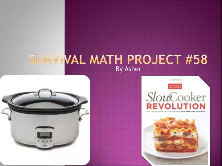 survival math p roject 58