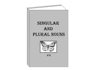 Singular and Plural Nouns #76