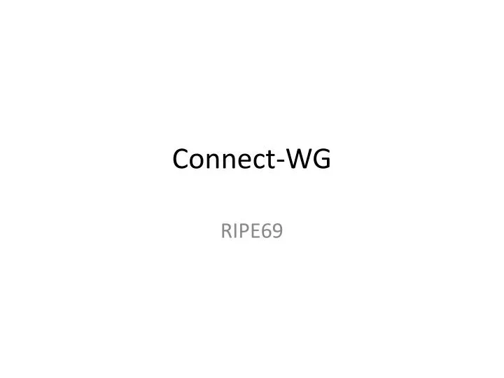 connect wg