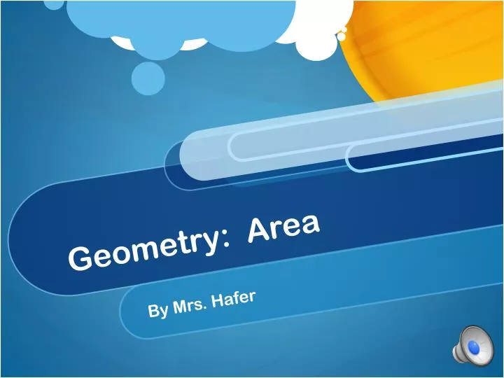 geometry area