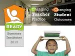 Summer Institutes - slide 1