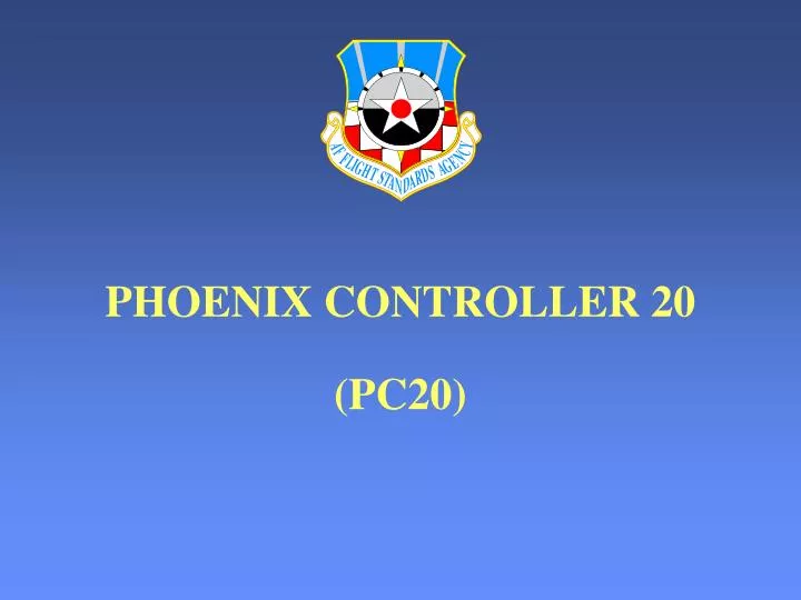 phoenix controller 20 pc20