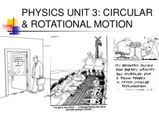 physics unit 3 circular rotational motion