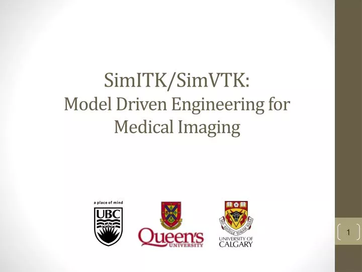 simitk simvtk model driven engineering for medical imaging
