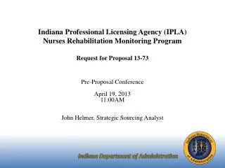 Indiana Department of Administration