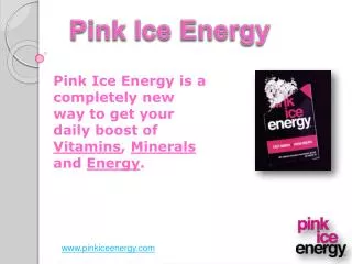 Pink Ice Energy