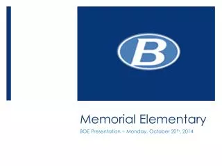 Memorial Elementary
