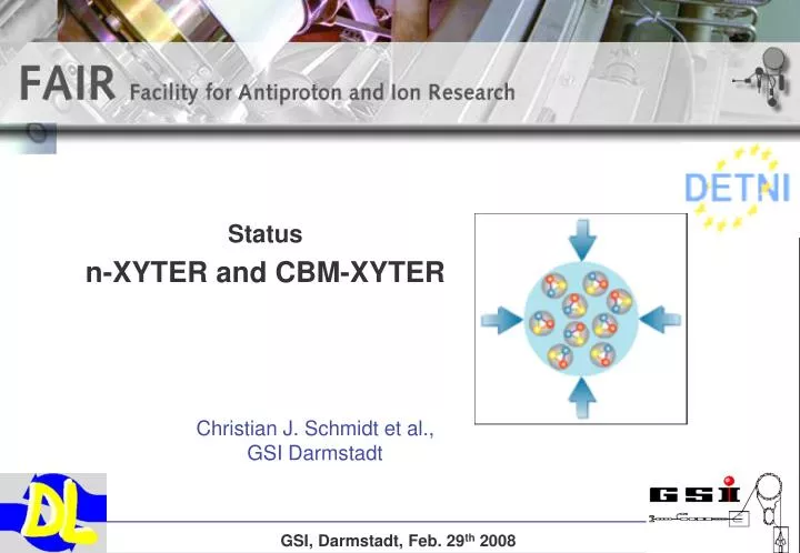 status n xyter and cbm xyter